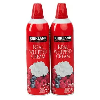 - Postoperative pet anti-licking Elizabethan collarKirkland Signature Real Whipped Cream 2 × 400 g