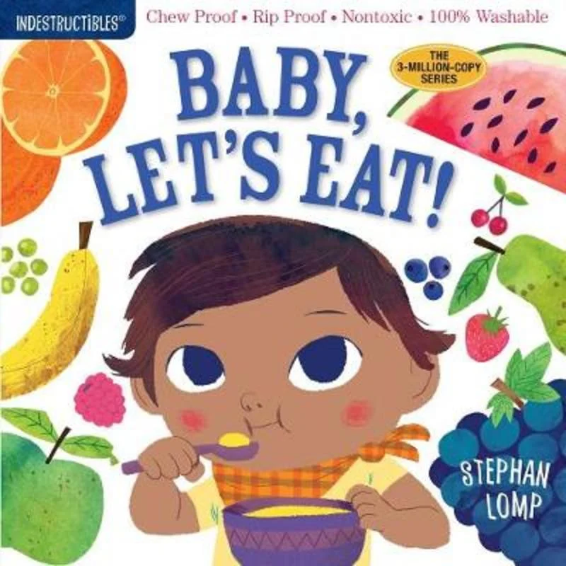 - Car dog seat beltIndestructibles: Baby, Let's Eat!