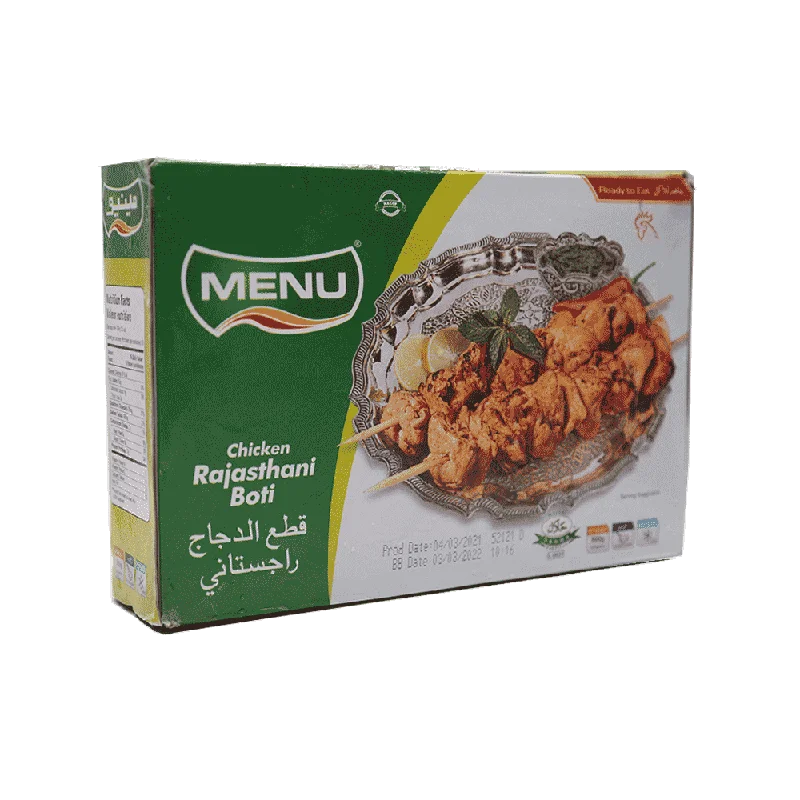 - Degradable pet feces bagMENU RAJASTHANI BOTI 500GM