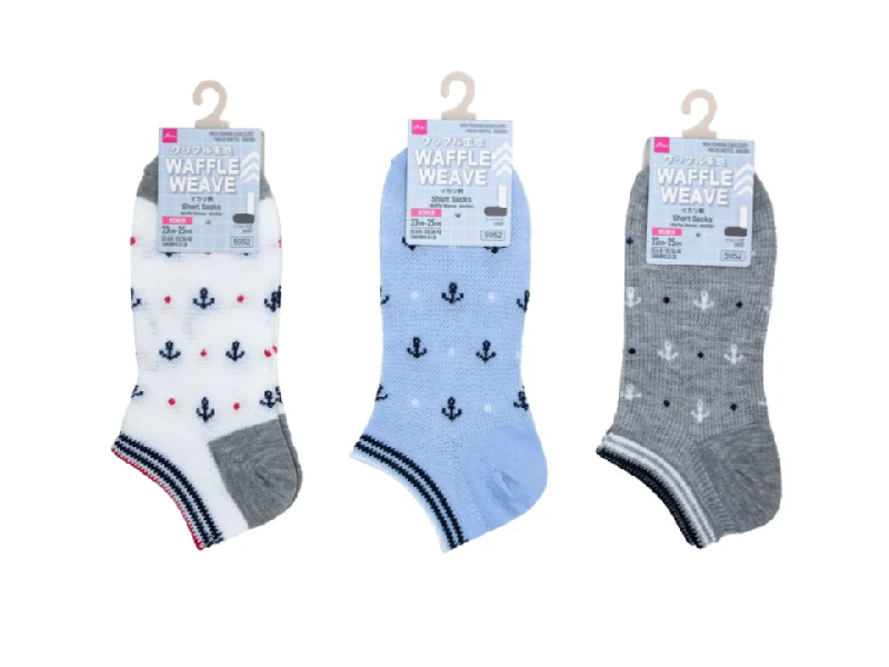  -Non-contact cat thermometerShort Socks Waffle Weave Anchor