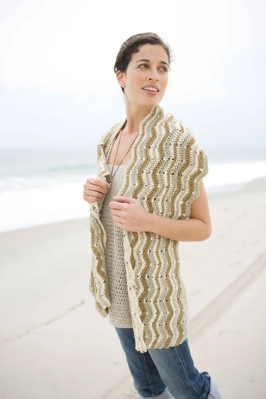 - Organic cotton dog bibsWaterlily Wrap (Crochet)