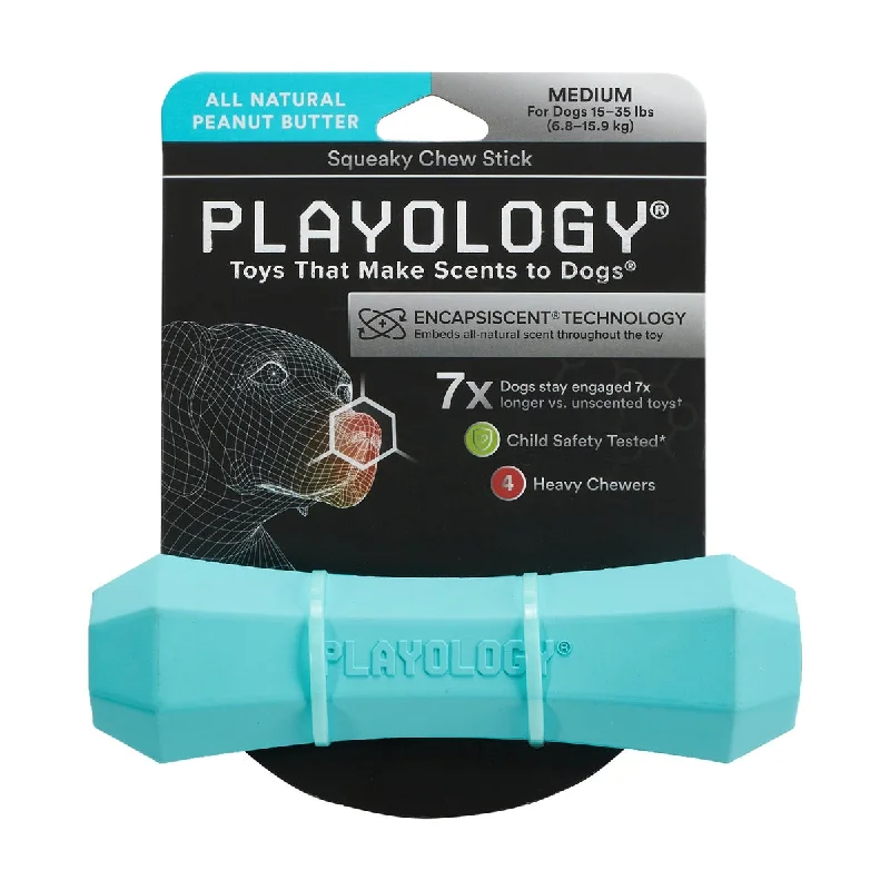 - Dog disposable foam shower gelPlayology Squeaky Chew Stick Peanut Butter