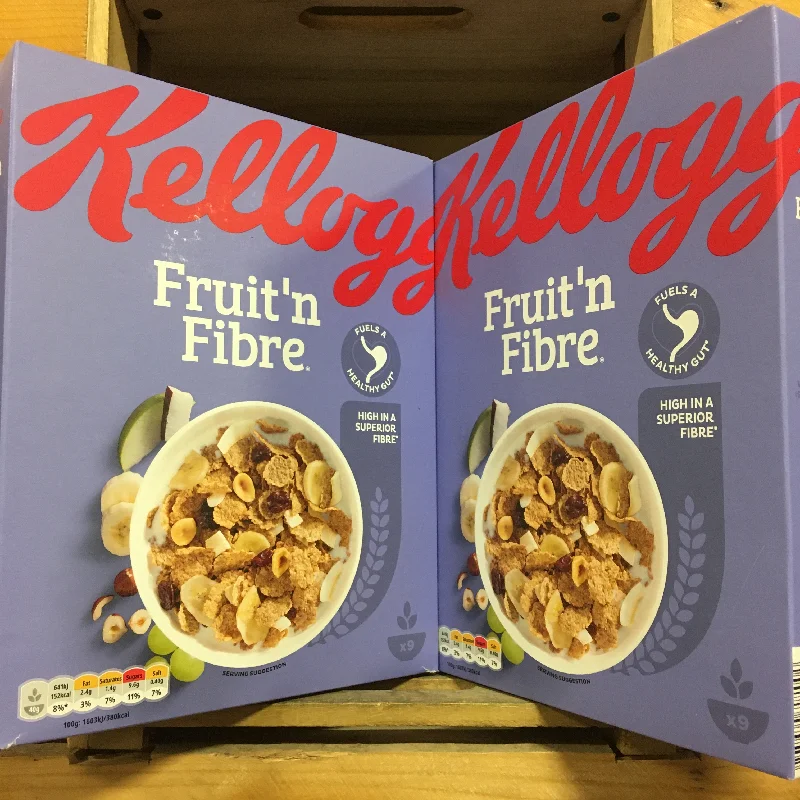 - Organic cotton dog bibs2x Kellogg's Fruit n Fibre Cereal (2x375g)