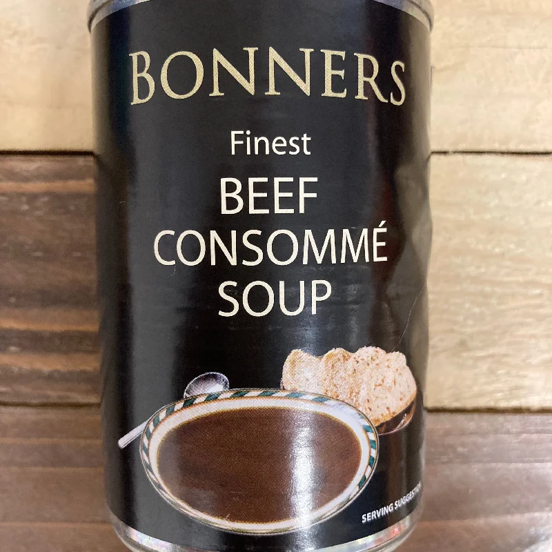 - Pet tear stain cleaning wipesBonners Finest Beef Consomme Soup 400g
