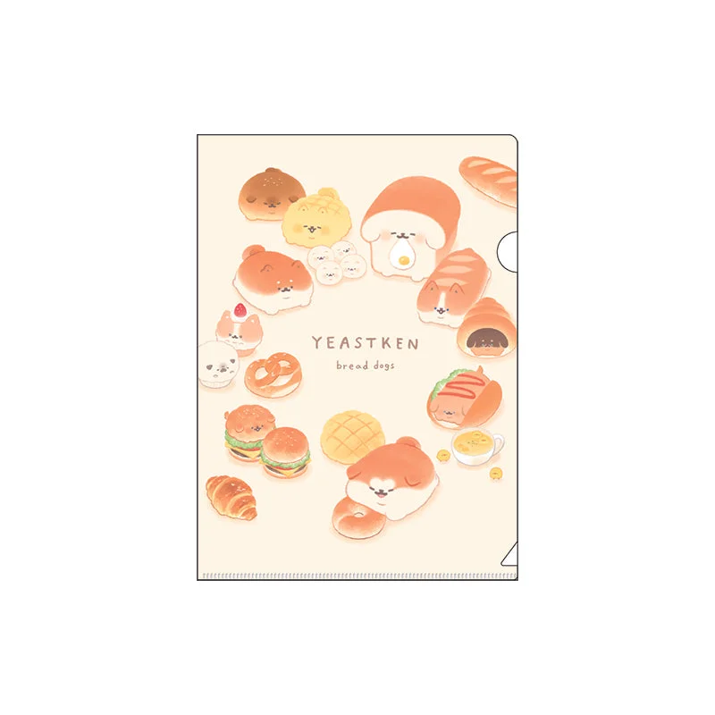 Pet ProductsKamio Bread Dogs A5 File Folder with Divider
