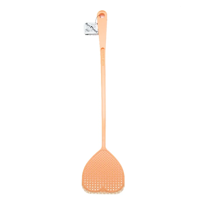 ---Kokubo Orange Heart-Shaped Fly Swatter
