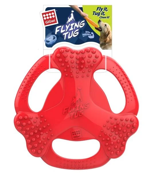- Durable nylon dog leash wholesaleGiGwi Flying Tug Bone (Red)