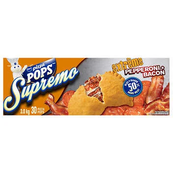 - Pet tear stain cleaning wipesPillsbury Pepperoni & Bacon Pizza Pops 3 kg
