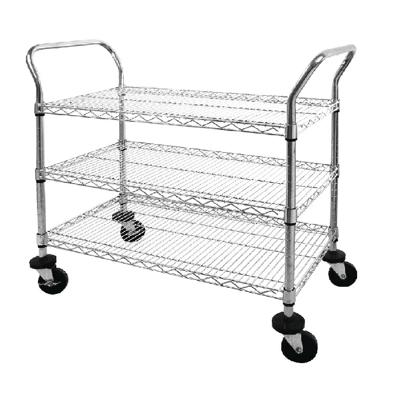 - Cat anti-jump window safety netVogue Chrome 3 Tier Wire Trolley