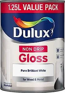 - Climbing pet constant temperature heating padDulux Non Drip Gloss High Sheen Paint For Wood And Metal - Pure Brilliant White 1.2 5 Litres - Climbing pet constant temperature heating padDulux Non Drip Gloss High Sheen Paint For Wood And Metal - Pure Brilliant White 1.2 5 Litres