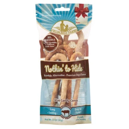 - Remote interactive pet feederNothin To Hide Mini Candy Cane Beef 6 Pack