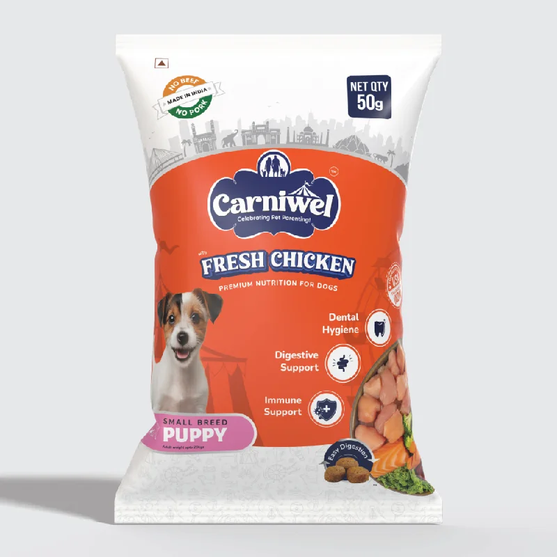 - Pet toys under yuanCarniwel Fresh Chicken Kibble Small Breed Puppy Dog Dry Food (50g) - Pet toys under yuanCarniwel Fresh Chicken Kibble Small Breed Puppy Dog Dry Food (50g)