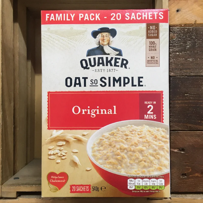 - Pet smart GPS locator20x Quaker Oat So Simple Original Porridge Sachets (20x27g)