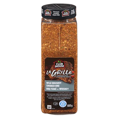 - Dog disposable foam shower gelLa Grille Wild Whiskey Smoked BBQ Seasoning