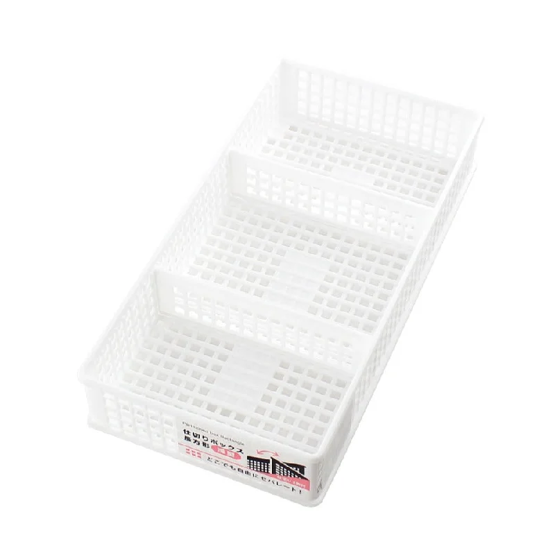  -Anti-scratch sofa protective cover3-Section White Shallow Organizer with Movable Compartments